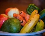 A picture of step 1 of Fruit Salad.