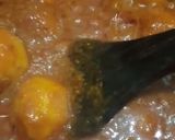 A picture of step 6 of Aloo anda salan.