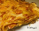 A picture of step 5 of Lasagne sheets.