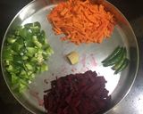 A picture of step 1 of Mix Vegetable Sandwich.