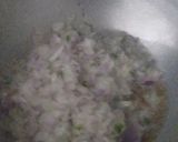 A picture of step 1 of Paneer burji.