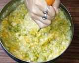 A picture of step 1 of Muskmelon Dabeli.