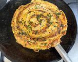 A picture of step 4 of Restaurant style Paneer Onion 🧅 Lachcha Paratha 🫓.