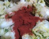 Foto langkah ke 3 dari resep Fresh Kimchi Bahan Lokal.
