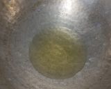 A picture of step 1 of Boti paratha roll.