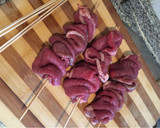 Foto del paso 5 de la receta: Pinchos de carne africanos Suya 🐘