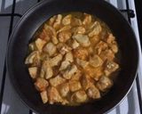 Foto del paso 2 de la receta: Tarta de puerro, pollo y cebolla