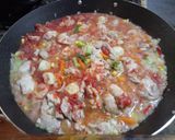 Foto del paso 3 de la receta: Arroz al disco con verduras, pollos y salchichas parrilleras