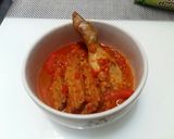 Foto langkah ke 7 dari resep Ayam Penyet Kuah.