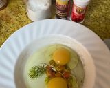 A picture of step 2 of Egg bread toast with a twist.