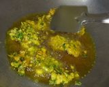 A picture of step 5 of Hare Bhare Pakode 😋.
