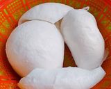 Hình bước làm 1 của món Mứt dừa dẻo lá cẩm