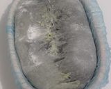Foto langkah ke 22 dari resep Pandan Charcoal Sourdough Bread (88% - Oven Tangkring).