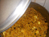 Arroz Clavado con queso y longaniza de la casa