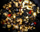 Foto del paso 4 de la receta: Calamarata con berenjenas