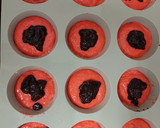 Foto del paso 5 de la receta: Magdalenas saludables proteicas con mermelada de arándanos
