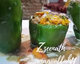 A picture of step 3 of Ragda Capsicum Bowls.