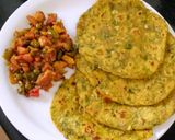 A picture of step 6 of Methi Thepla.