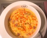 Hình bước làm 5 của món Trứng hấp thanh cua