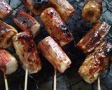Foto langkah ke 2 dari resep Crab stick &chikuwa skewer.