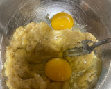 Foto del paso 1 de la receta: Queque de plátano, avena y yoghurt