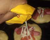 Foto langkah ke 7 dari resep Roti sosis dan roti isi coklat.