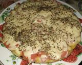Фото кроку 4 до Блин a' la Pizza Colbasino.