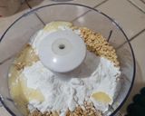 Foto langkah ke 5 dari resep Mochi Pandan Isi Kacang.