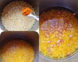 A picture of step 1 of Dal Chawal (Gujarati Style).