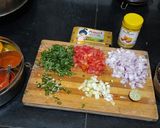 A picture of step 1 of Boil green chickpeas chatpata chaat masala.