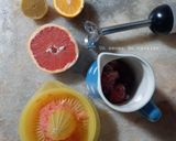 Une image de l'étape 3 de Jus Fraises Agrumes 🍹.