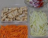 Foto langkah ke 1 dari resep Oseng Jipang,wortel & tempe.