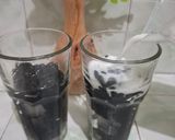 Foto langkah ke 10 dari resep Dawet Ireng Anti Gagal🖤 Hitam Pekat, Gurih, Creamy.