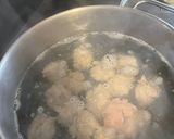 Foto langkah ke 2 dari resep Sup Ayam giling dan Tahu.