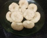 A picture of step 3 of Balushahi (Traditional Indian Sweet).