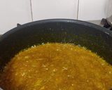 A picture of step 2 of Instant Aam chunda.