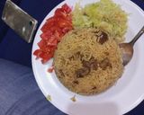 A picture of step 4 of Pilau.