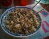 Foto del paso 4 de la receta: Arroz salteado con huevo y alga nori