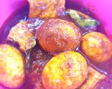 Foto langkah ke 4 dari resep Telur tahu bumbu merah.
