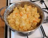 Фото кроку 15 до Картопля і овочі тушковані в сметанному соусі.