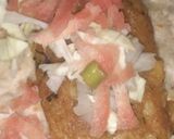 A picture of step 8 of Veg frankie roll.