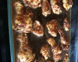 A picture of step 2 of Honey Garlic BBQ Chicken Wings.