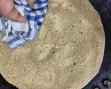 A picture of step 1 of Rajasthani style Papad sabji.