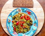 Une image de l'étape 3 de La Paella Végétarienne.