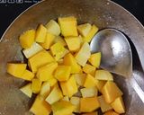 A picture of step 2 of Trio Soup.