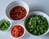 Hình bước làm 2 của món BÚN chả cá miền Trung