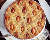 A picture of step 6 of Basbousa.