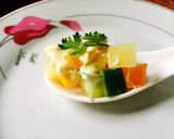 Hình bước làm 3 của món Salad Nga