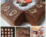 Foto langkah ke 3 dari resep Banana Chocolate Cake.