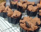 Foto langkah ke 6 dari resep Brownies kukus mekar.